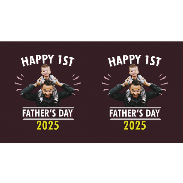Happy First Father's Day – Dad Cooler