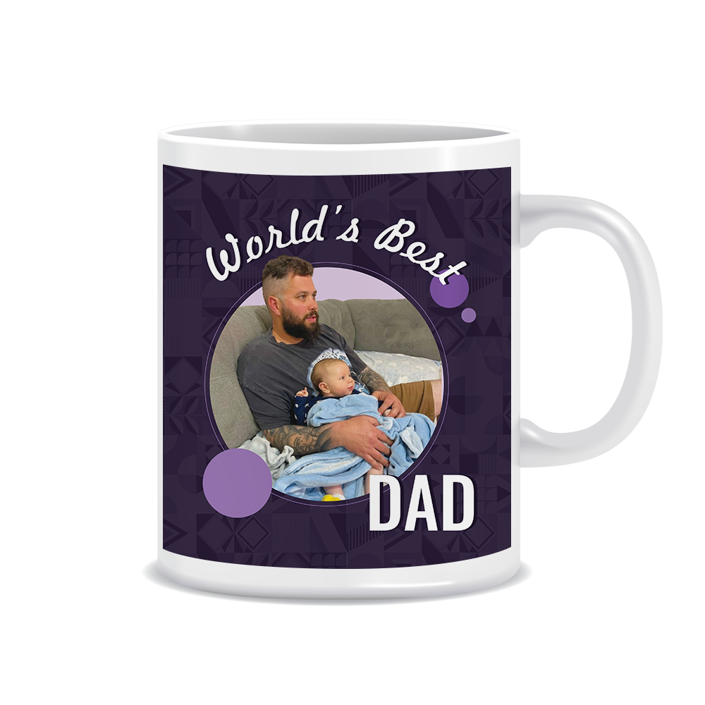 Worlds Best Dad Ceramic Mug