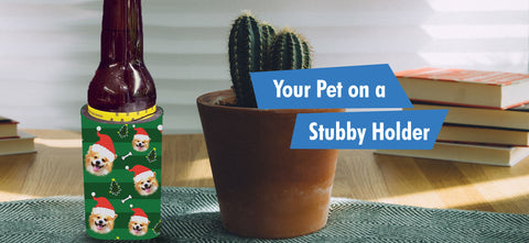 Christmas Stubby Holder