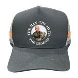 The Man, The Myth, The Legend Black - Kit 2 (Stubby Holder, Trucker Hat & Schooner Glass)