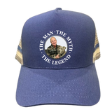 The Man, The Myth, The Legend (Black) Trucker Hat