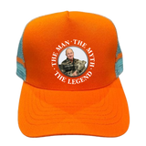 The Man, The Myth, The Legend (Black) Trucker Hat