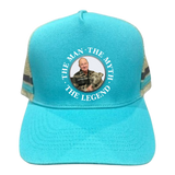 The Man, The Myth, The Legend (Black) Trucker Hat