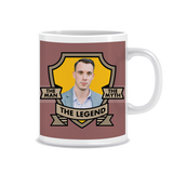 The Man, The Myth, The Legend Red - Kit 1 (Stubby Holder & Ceramic Mug)