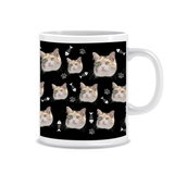 Your Pet Cat Face Ceramic Mug