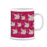 Your Pet Cat Face Ceramic Mug