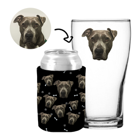 Your Pet Black - Kit 2 (Stubby Holder & Schooner Glass)
