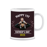 Happy First Father's Day Stubby and Mug Kit