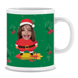 Santa Claus Kit - 1 (Stubby Holder & Ceramic Mug)