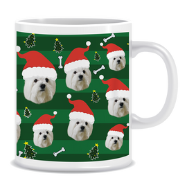 Your Pet Christmas Ceramic Mug - Multiple Face