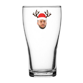 Your dad Christmas Schooner Glass