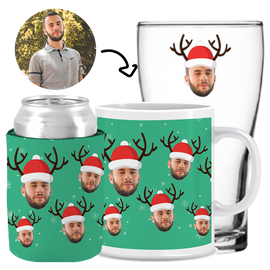Your Dad Christmas - Kit 3 (Stubby Holder, Ceramic Mug & Schooner Glass)