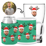 Your Dad Christmas - Kit 3 (Stubby Holder, Ceramic Mug & Schooner Glass)