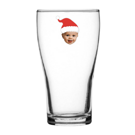 Your Santa Christmas Schooner Glass
