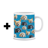 Your Pet Dog Face (Multiple Face) - Upgrade 1 (Add Ceramic Mug)