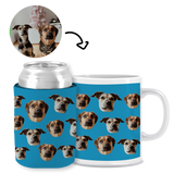 Multiple Pets (3 Different Face) Kit - 1 (Stubby & Mug)