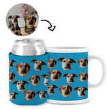 Multiple Pets (2 Different Face) Kit - 1 (Stubby & Mug)