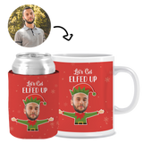 Let’s Get Elfed Up Kit - 1 (Stubby Holder &  Ceramic Mug)