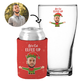 Let’s Get Elfed Up Kit - 2 (Stubby Holder & Schooner Glass)