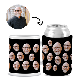 Your Face - Kit 1 (Stubby Holder & Ceramic Mug)