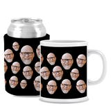 Your Face - Kit 1 (Stubby Holder & Ceramic Mug)