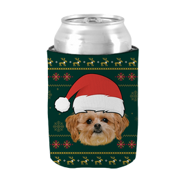 Your Pet Christmas Stubby Holder- Single Face
